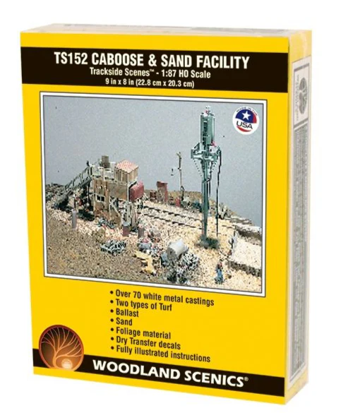 WTS152 Caboose & Sand Facility Model Kits - Image 3