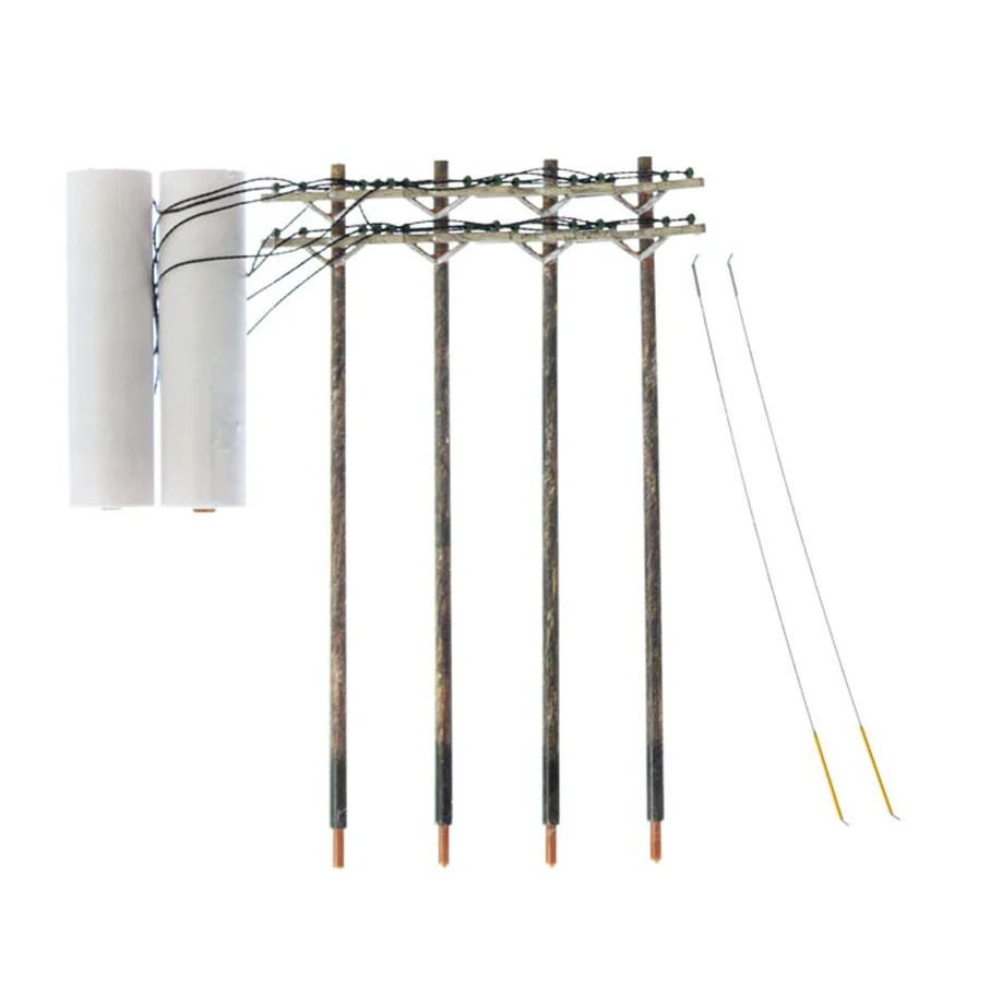 WUS2251 US2251 Utility System Wired Poles Double Crossbar - Image 4