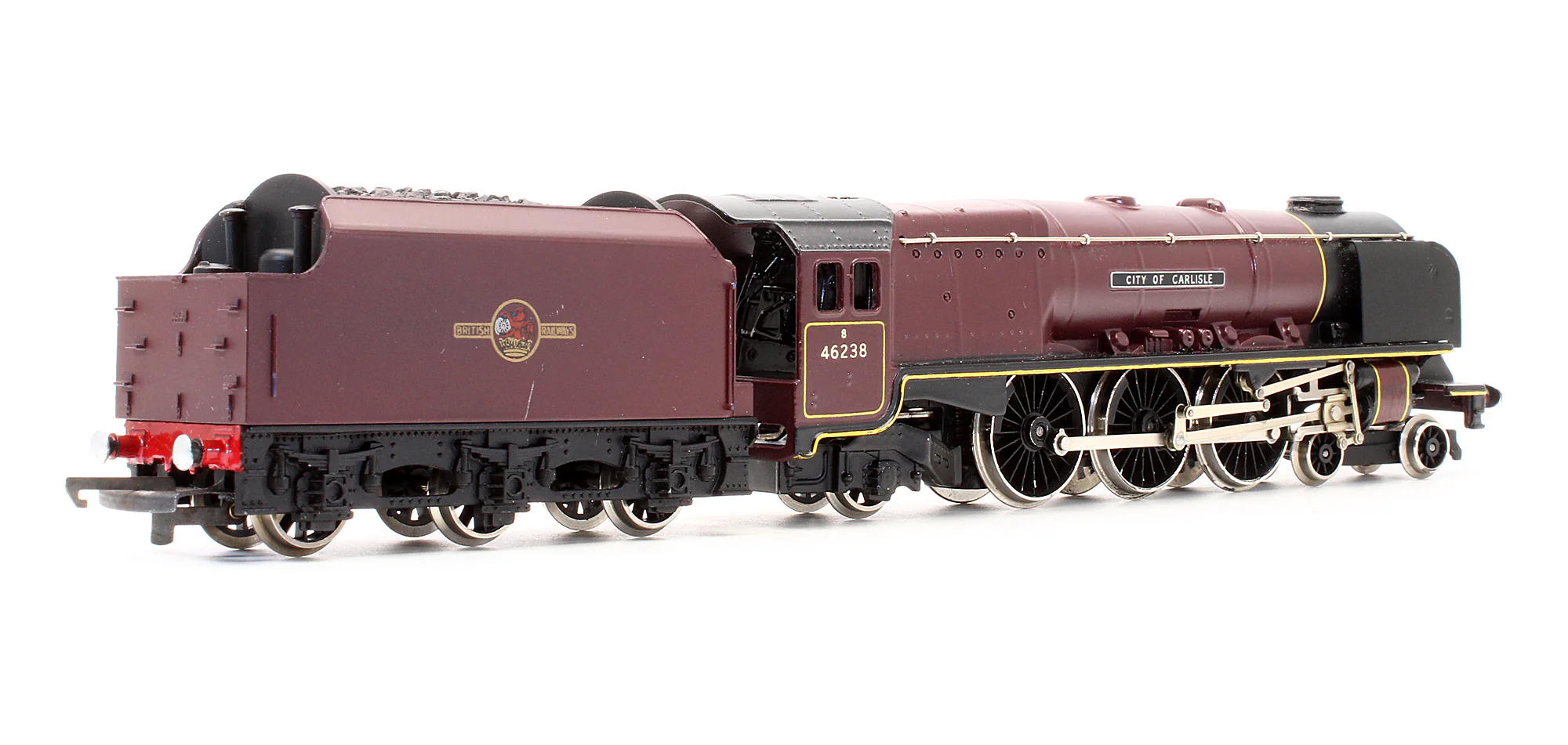 Pre-Owned W2226AM2 BR Maroon 4-6-2 'City Of Carlisle' 46238 Steam Locomotive (5 Pole) - Image 2