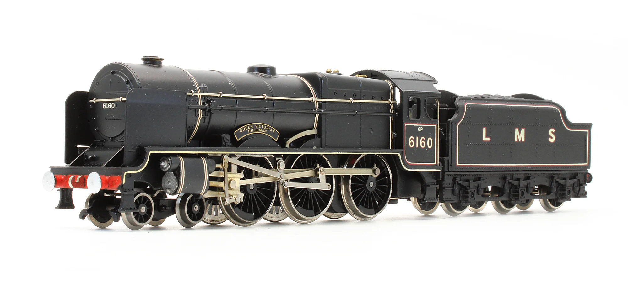 W2261/A Pre-Owned LMS Black 4-6-0 'Queen Victoria's Rifleman' 6160 Steam Locomotive