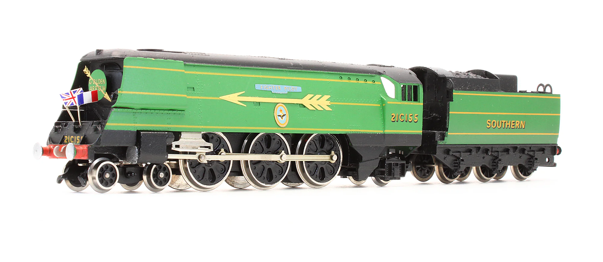 Pre-Owned W2291 SR 4-6-2 Golden Arrow 'Fighter Pilot' 2ICI55 Steam Locomotive