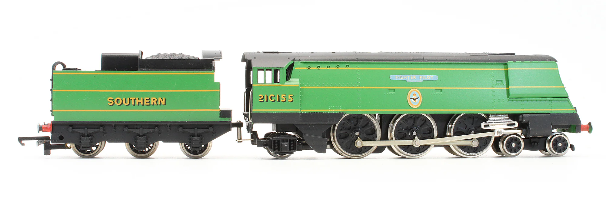 W2265AX Pre-Owned SR Green 4-6-2 Streamlined Battle Of Britain Class 'Fighter Pilot' 2ICI55 Steam Locomotive - Image 3