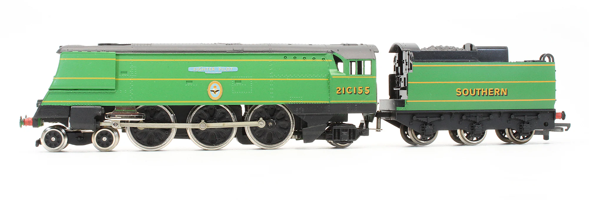 W2265AX Pre-Owned SR Green 4-6-2 Streamlined Battle Of Britain Class 'Fighter Pilot' 2ICI55 Steam Locomotive - Image 4