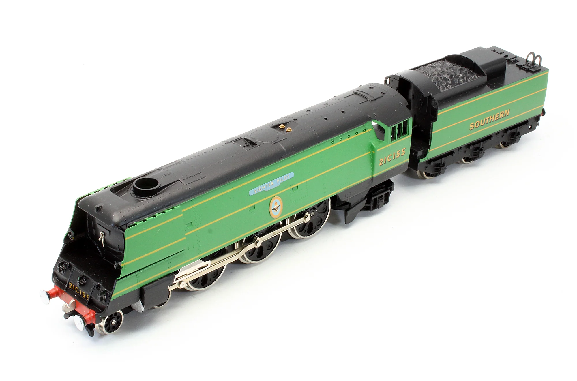 W2265AX Pre-Owned SR Green 4-6-2 Streamlined Battle Of Britain Class 'Fighter Pilot' 2ICI55 Steam Locomotive - Image 5
