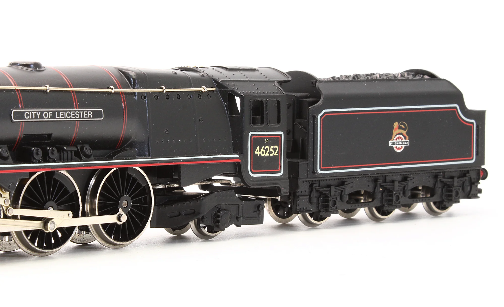 Pre-Owned W2286 BR Black 4-6-2 'City Of Leicester' 46252 Steam Locomotive - Very Rare - Image 6