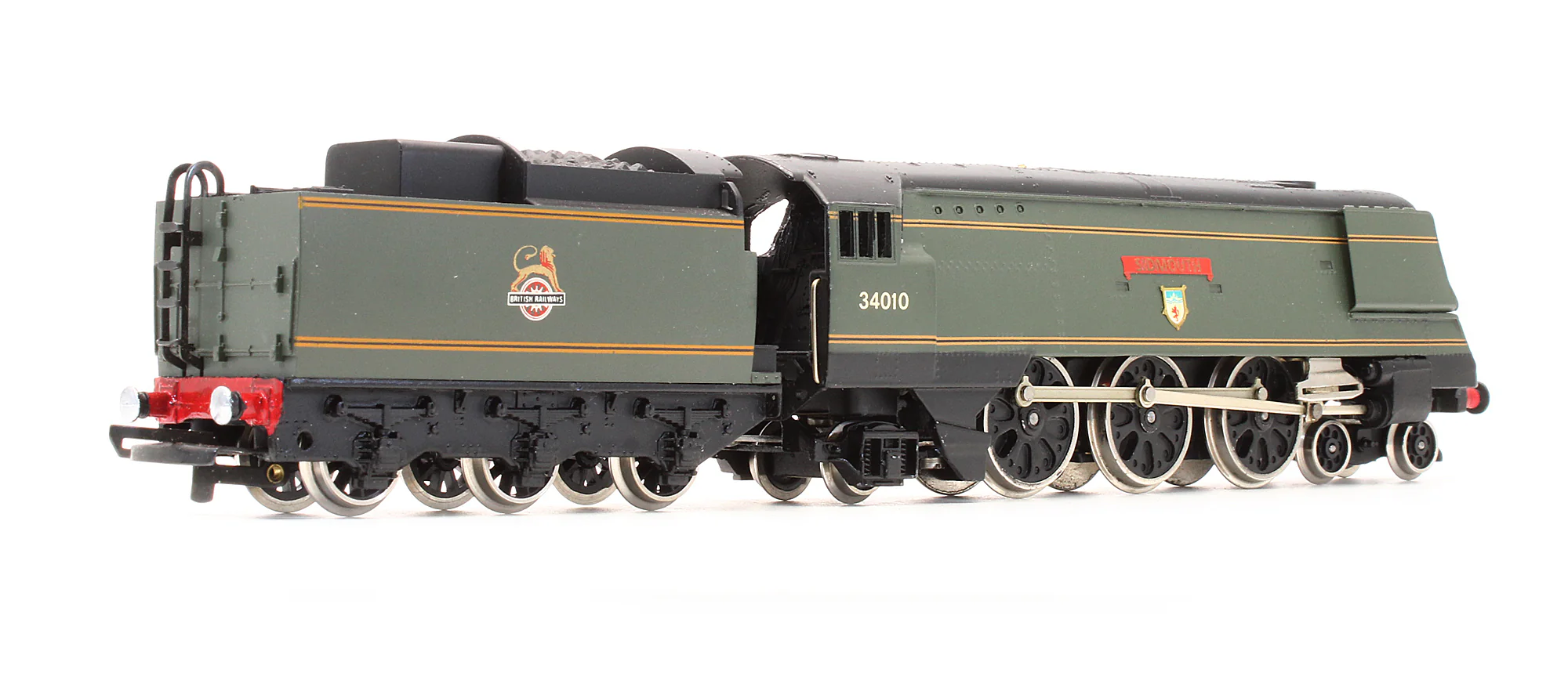 Pre-Owned W2291 BR Green Streamlined 4-6-2 'Sidmouth' 34010 Steam Locomotive - Image 2