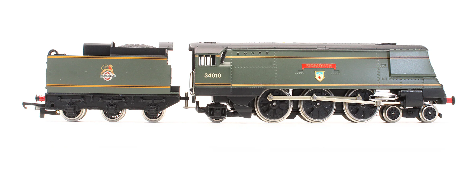 Pre-Owned W2291 BR Green Streamlined 4-6-2 'Sidmouth' 34010 Steam Locomotive - Image 3