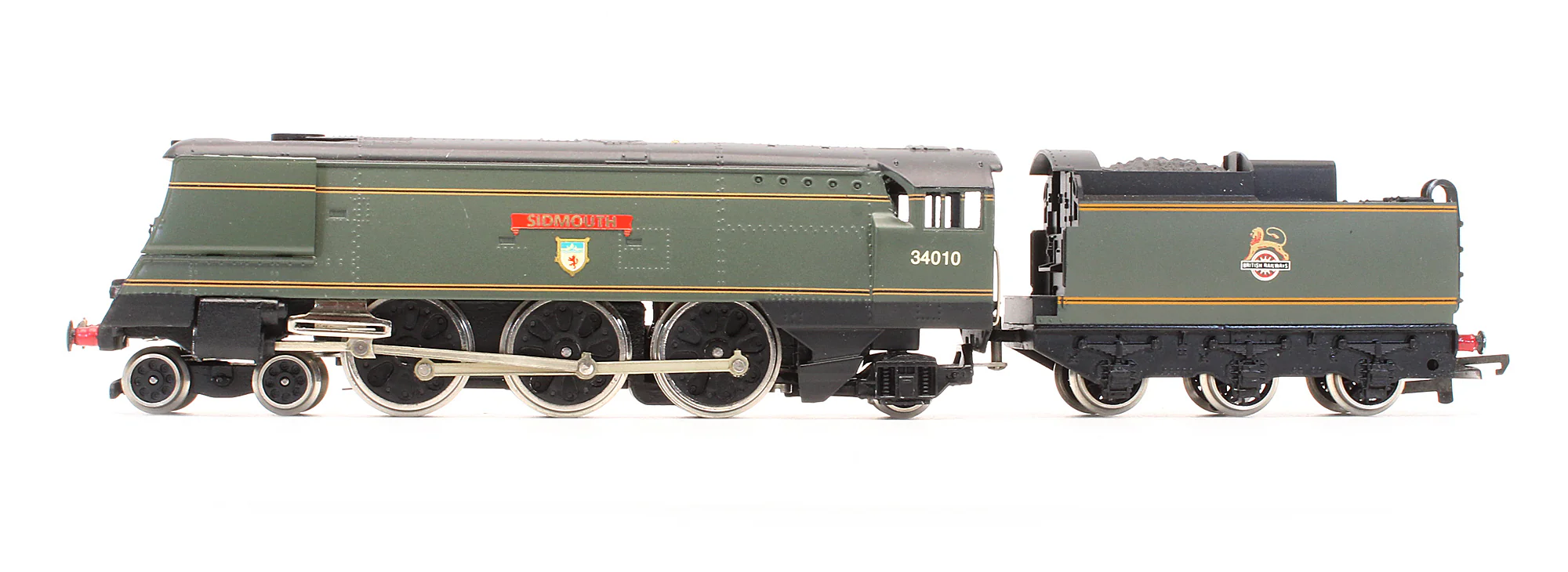 Pre-Owned W2291 BR Green Streamlined 4-6-2 'Sidmouth' 34010 Steam Locomotive - Image 4
