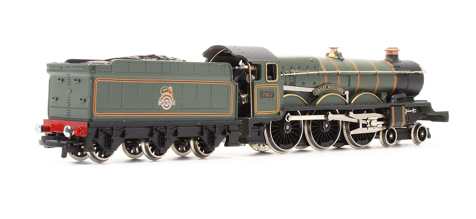 Pre-Owned W2400 BR Green 4-6-0 Castle Class 'Great Western' 7007 Steam Locomotive - Limited Edition - Image 2