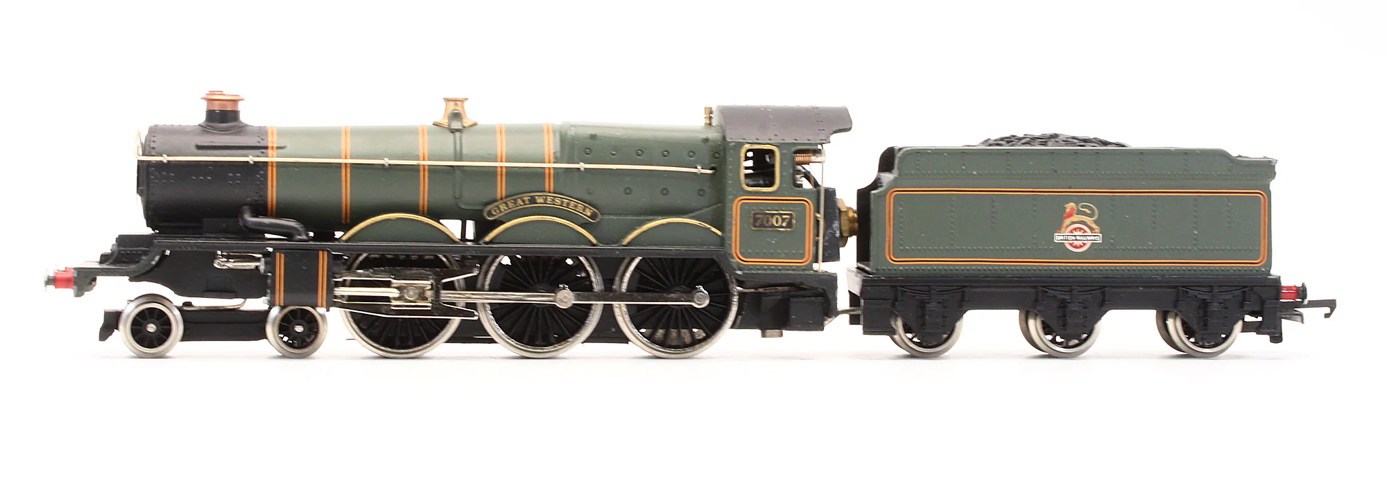Pre-Owned W2400 BR Green 4-6-0 Castle Class 'Great Western' 7007 Steam Locomotive - Limited Edition - Image 4