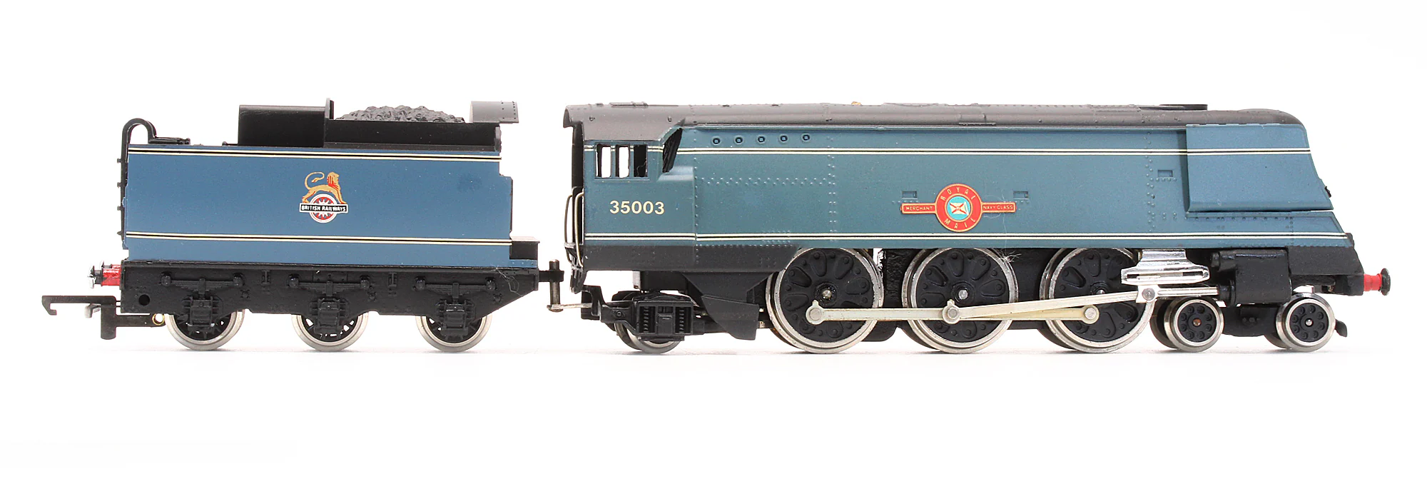 Pre-Owned BR Blue 4-6-2 Merchant Navy Class 'Royal Mail' 35003 Steam Locomotive - Special Limited Edition - Image 3