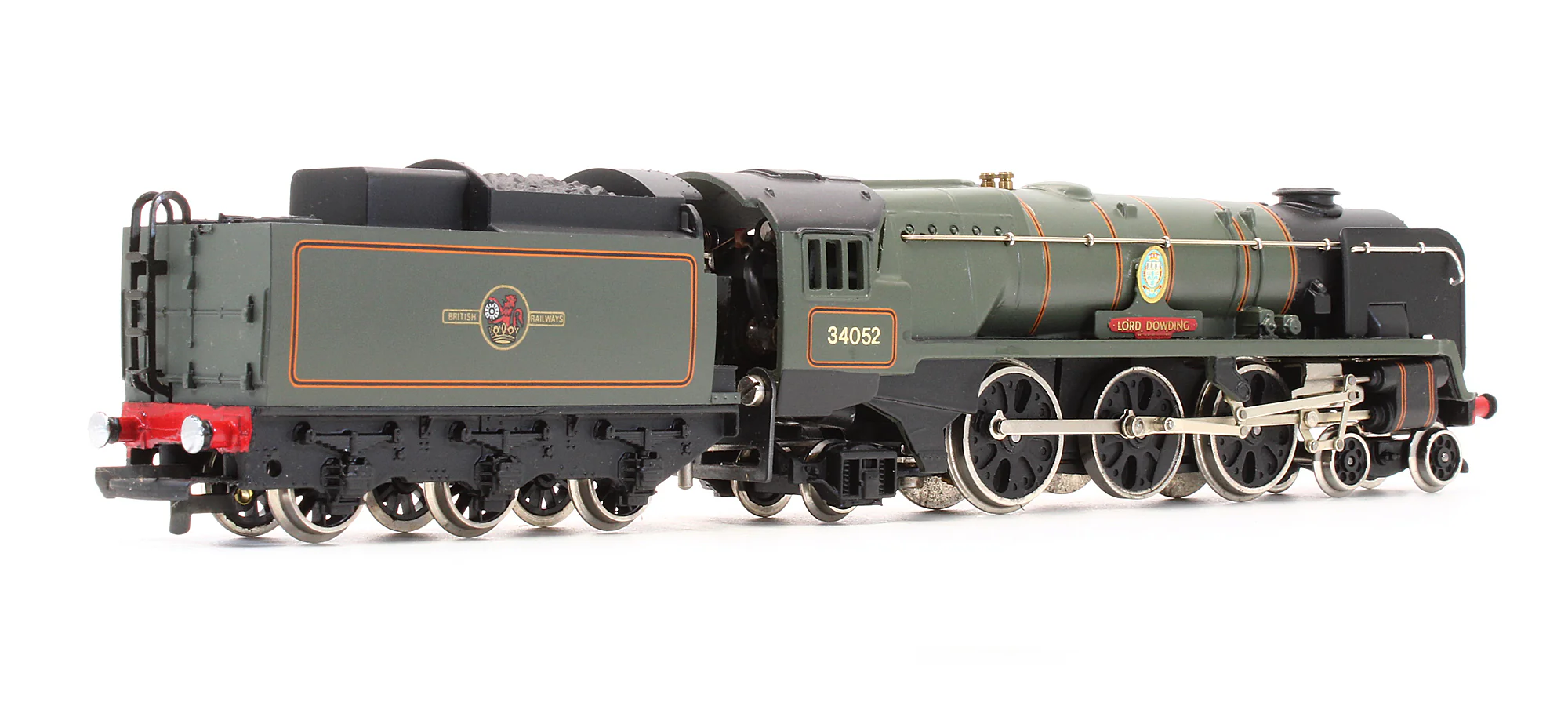 Pre-Owned BR Green 4-6-2 Rebuilt Battle Of Britain Class 'Lord Dowding' 34052 Steam Locomotive - Special Limited Edition - Image 2