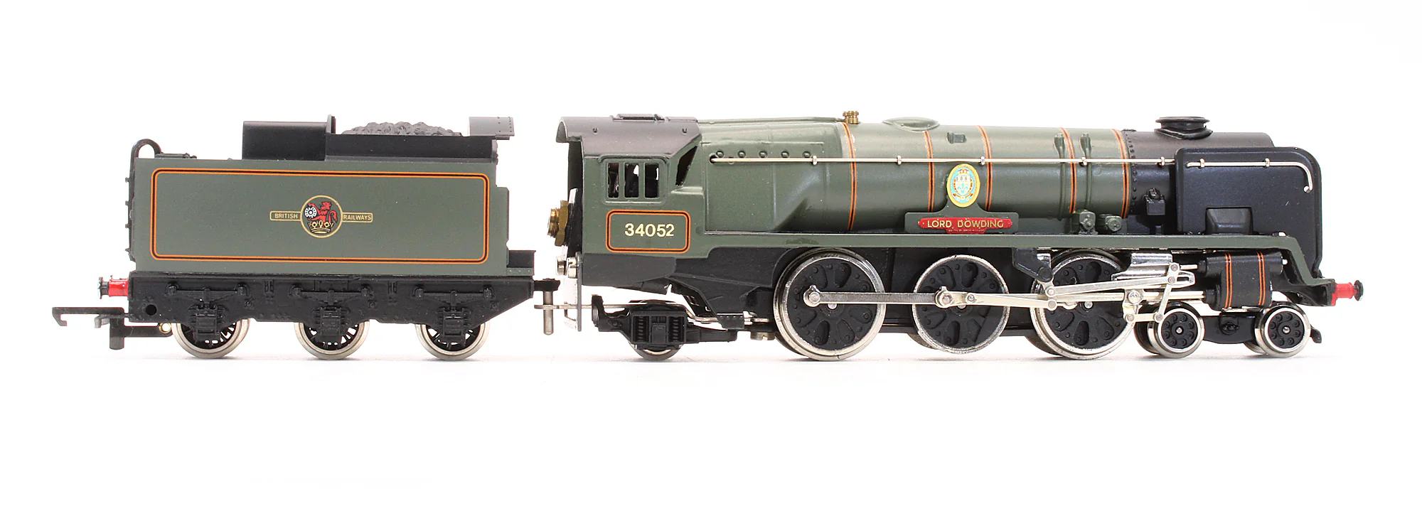 Pre-Owned BR Green 4-6-2 Rebuilt Battle Of Britain Class 'Lord Dowding' 34052 Steam Locomotive - Special Limited Edition - Image 3