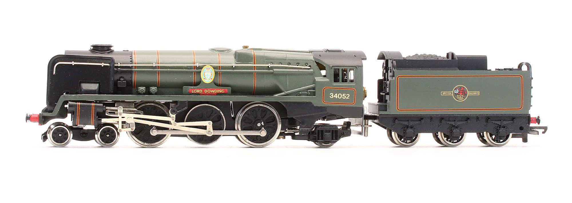 Pre-Owned BR Green 4-6-2 Rebuilt Battle Of Britain Class 'Lord Dowding' 34052 Steam Locomotive - Special Limited Edition - Image 4