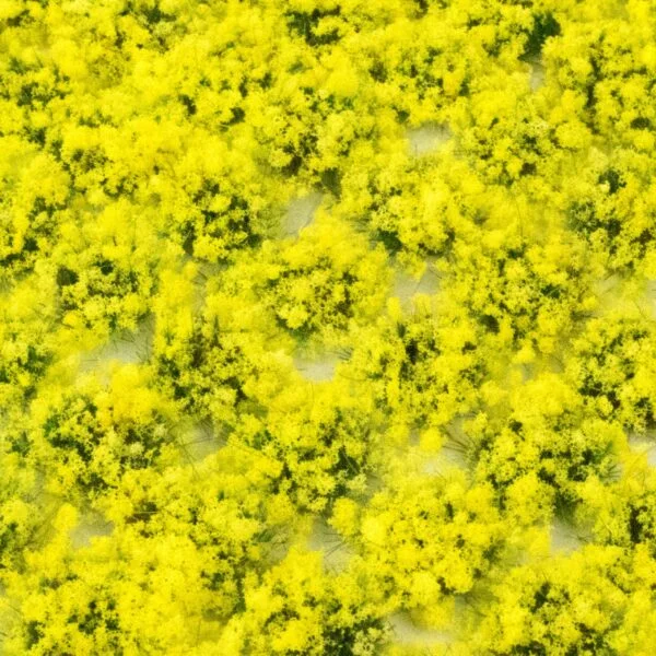 W3T-DA4 4mm Daffodil Self-Adhesive Static Grass Tufts x 100 - Image 3