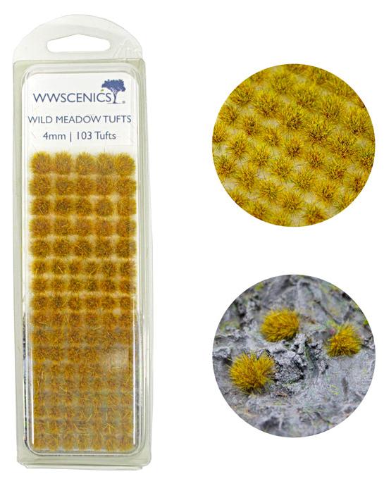 W3T-WM4 WWS Wild Meadow Tufts 4mm x103
