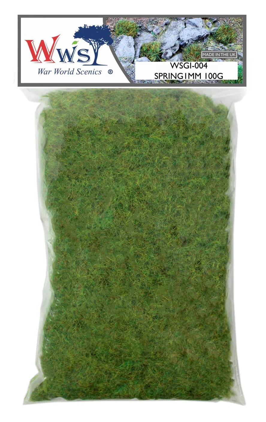 WSG1-004 1mm Spring Static Grass - 100g - Image 2