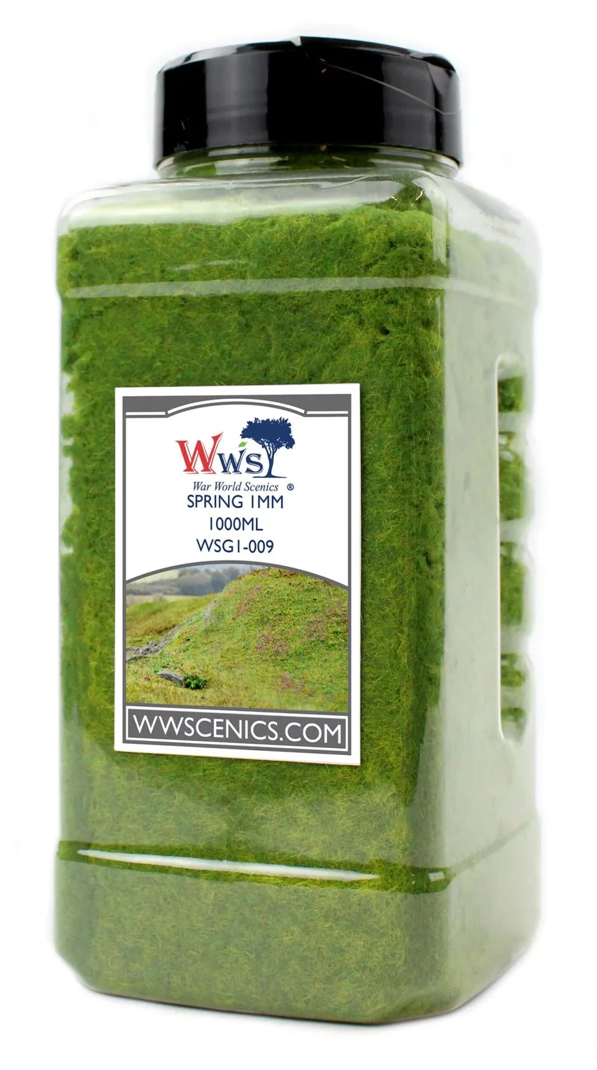 WSG1-009 1mm Spring Static Grass - 1000g - Image 2