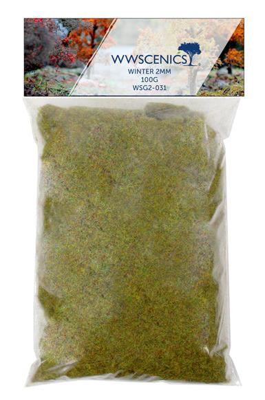 WSG2-031 WWS 2mm Winter Static Grass Refill - 100g