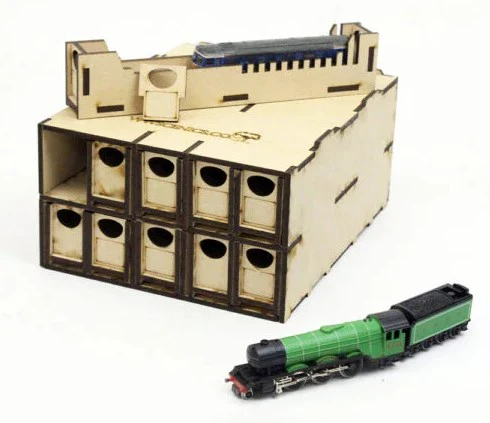 WSLC-016 WWS N-Gauge Loco Storage Box 10 Drawers - Image 3