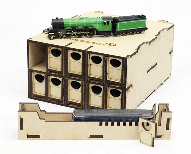 WSLC-016 WWS N-Gauge Loco Storage Box 10 Drawers - Image 8