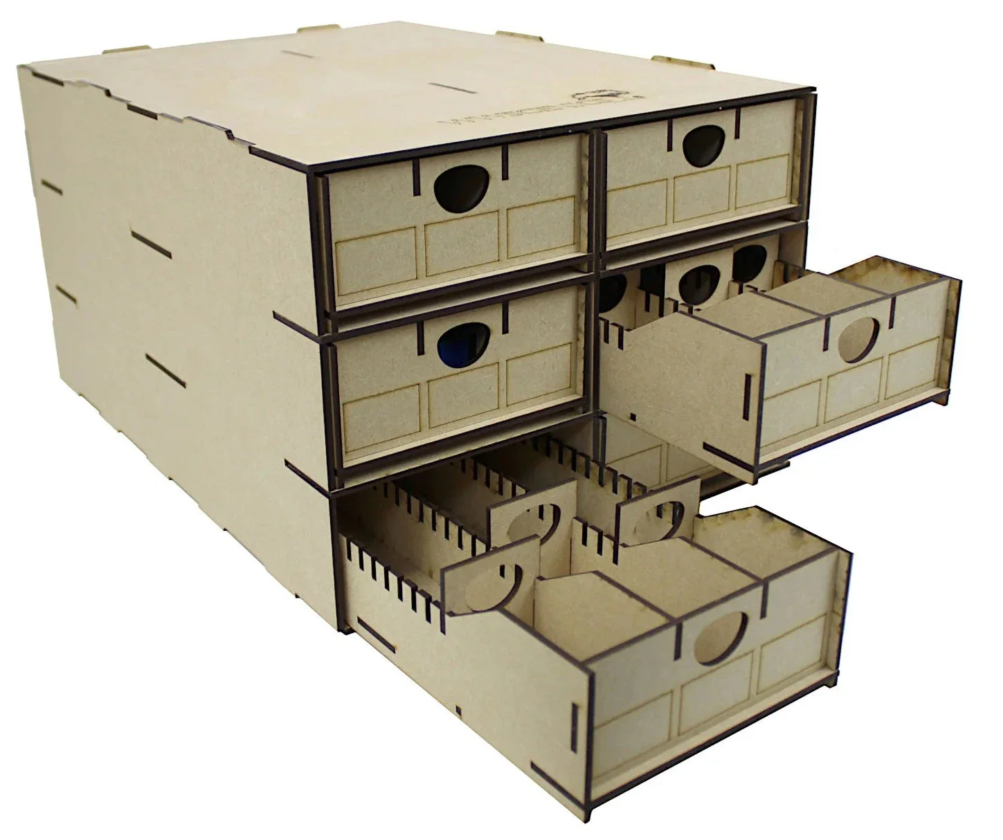 WSLC-018 WWS Rolling Stock Storage Box 6x Multi-Cpt Drawers - Image 2