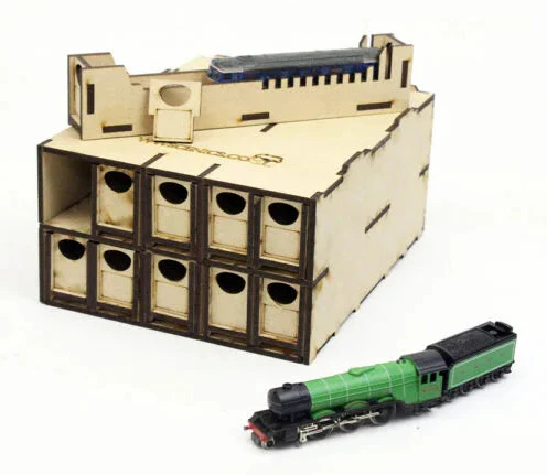 WSLC-021 TT:120/OO9 Loco Storage Box - 10 Drawers - Image 2