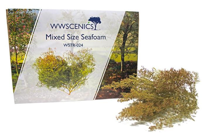 WSTR-024 WWS Seafoam Trees Box - Mixed Sizes