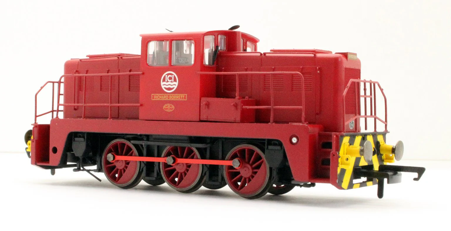 GV2020 YEC Janus 0-6-0DE "Richard Borrett" ICI Maroon Diesel Locomotive - Image 2